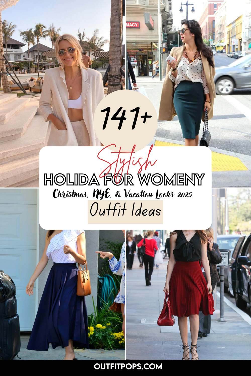 Holiday Outfit Ideas for Women