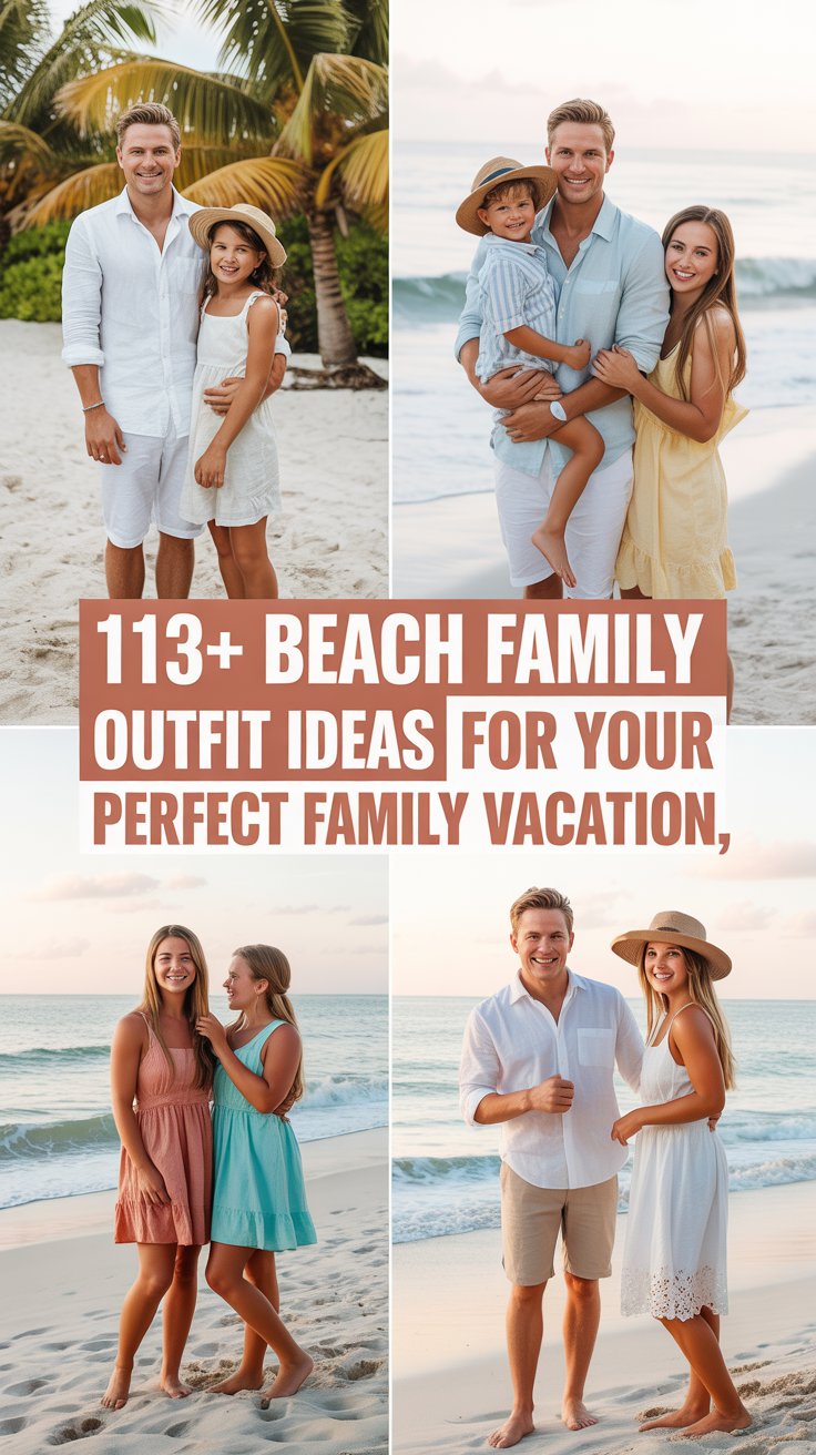 113+ Beach Family Outfit Ideas for Your Perfect Family Vacation