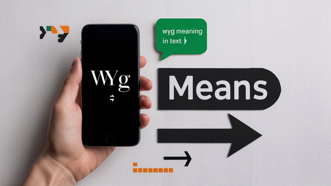 WYG Meaning in Text