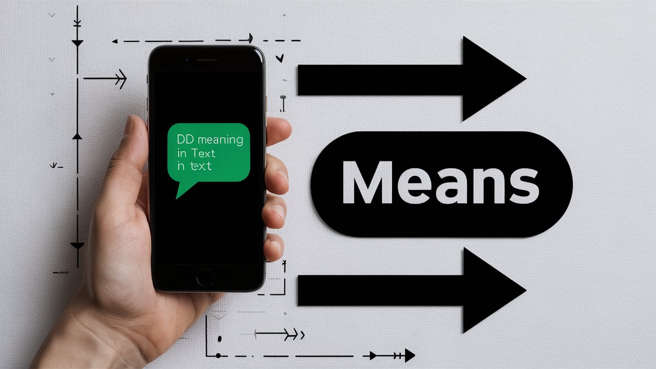 DD Meaning in Text