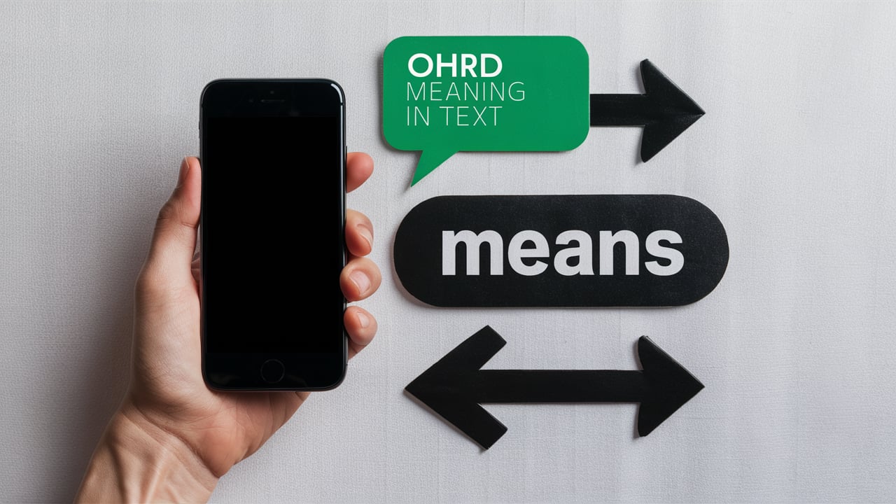 OHRD Meaning in Text
