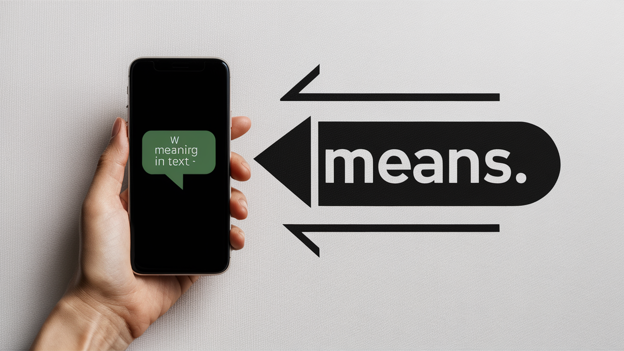 W Meaning in Text