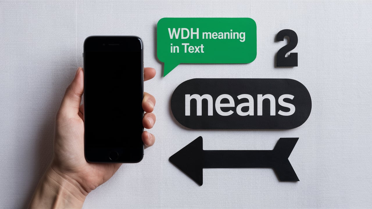 WDH Meaning in Text